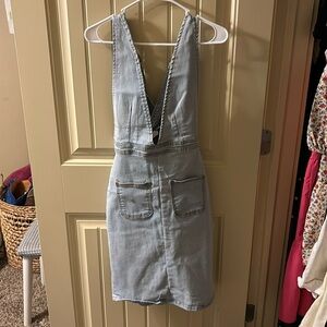 Denim dress
